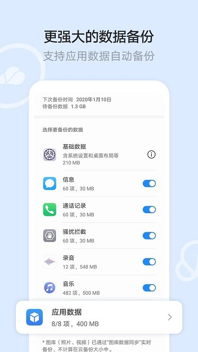 华为云空间ipad